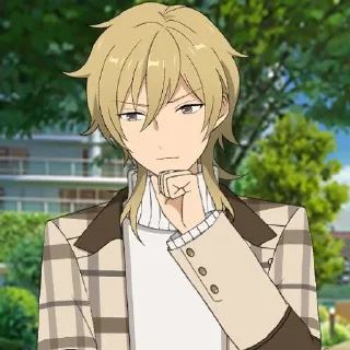 🌹-Каору Хаказе „@lowkastickers”, Telegram Sticker