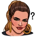 ❓-The Kardashians, Telegram Sticker