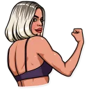 💪-The Kardashians, Telegram Sticker