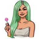 😏-The Kardashians, Telegram Sticker