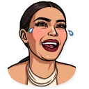 😂-The Kardashians, Telegram Sticker