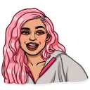 😅-The Kardashians, Telegram Sticker