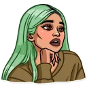 😕-The Kardashians, Telegram Sticker