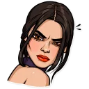 😠-The Kardashians, Telegram Sticker