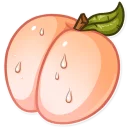 🍑-Russian Streaming Girl, Telegram Sticker