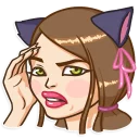🤦‍♀️-Russian Streaming Girl, Telegram Sticker