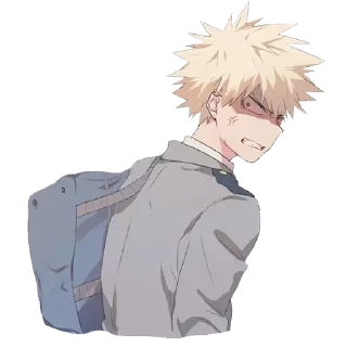 😠-Bakugou Katsuki, Telegram Sticker