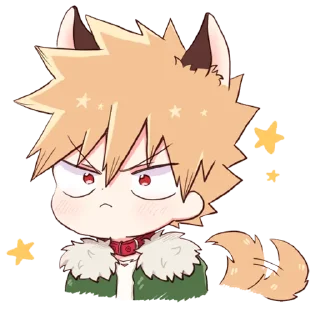 ✨-Bakugou Katsuki, Telegram Sticker