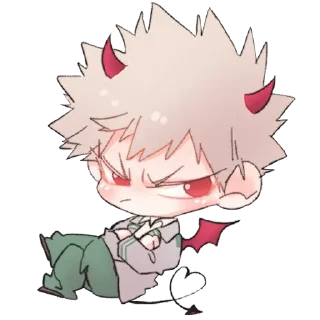 👿-Bakugou Katsuki, Telegram Sticker