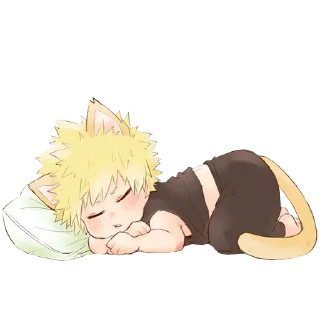 😴-Bakugou Katsuki, Telegram Sticker