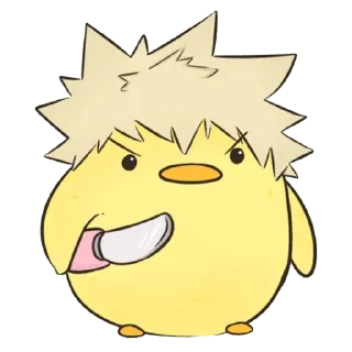 🔪-Bakugou Katsuki, Telegram Sticker