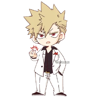💥-Bakugou Katsuki, Telegram Sticker