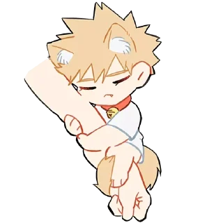 ❤️-Bakugou Katsuki, Telegram Sticker