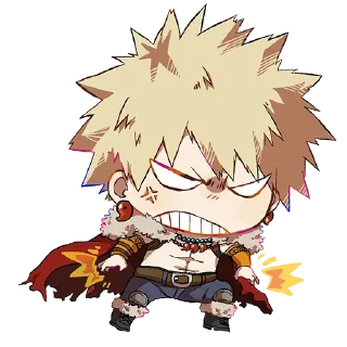 😠-Bakugou Katsuki, Telegram Sticker