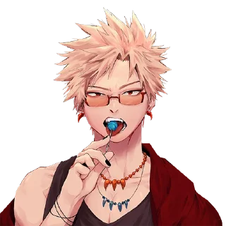 😏-Bakugou Katsuki, Telegram Sticker