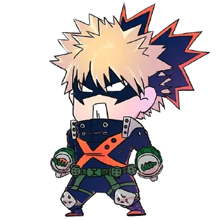 💥-Bakugou Katsuki, Telegram Sticker
