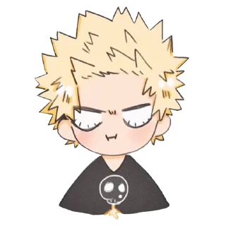 💥-Bakugou Katsuki, Telegram Sticker