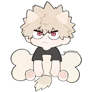 🦴-Bakugou Katsuki, Telegram Sticker