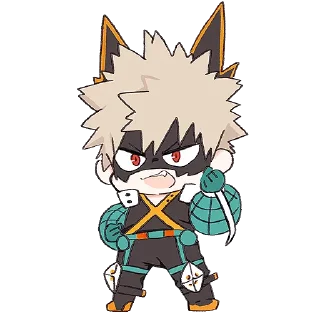 💥-Bakugou Katsuki, Telegram Sticker