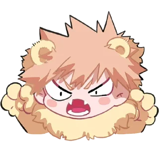 🦁-Bakugou Katsuki, Telegram Sticker