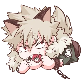 ❤️-Bakugou Katsuki, Telegram Sticker