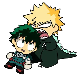 💥-Bakugou Katsuki, Telegram Sticker