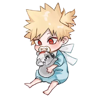 🍼-Bakugou Katsuki, Telegram Sticker