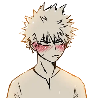 😅-Bakugou Katsuki, Telegram Sticker