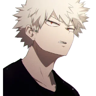 😒-Bakugou Katsuki, Telegram Sticker