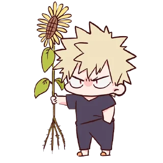 🌻-Bakugou Katsuki, Telegram Sticker