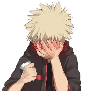 ♨️-Bakugou Katsuki, Telegram Sticker