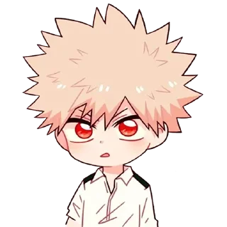 😧-Bakugou Katsuki, Telegram Sticker