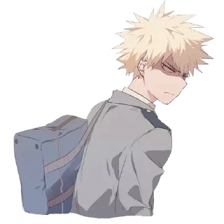😒-Bakugou Katsuki, Telegram Sticker