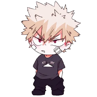 😒-Bakugou Katsuki, Telegram Sticker
