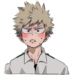 😳-Bakugou Katsuki, Telegram Sticker