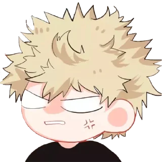 😠-Bakugou Katsuki, Telegram Sticker