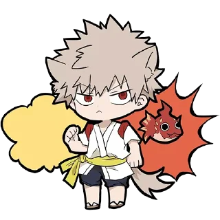 💥-Bakugou Katsuki, Telegram Sticker