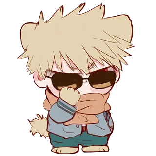 😎-Bakugou Katsuki, Telegram Sticker
