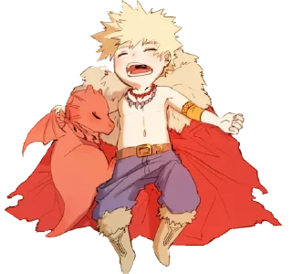 😴-Bakugou Katsuki, Telegram Sticker