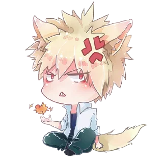 😠-Bakugou Katsuki, Telegram Sticker