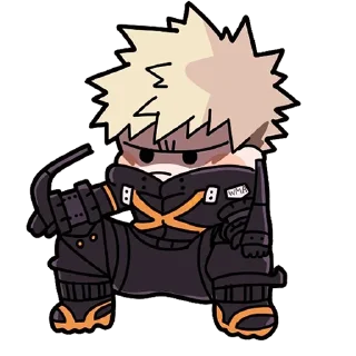 😠-Bakugou Katsuki, Telegram Sticker