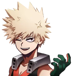 😉-Bakugou Katsuki, Telegram Sticker