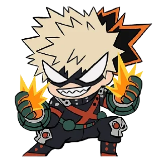 💥-Bakugou Katsuki, Telegram Sticker