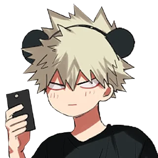 📷-Bakugou Katsuki, Telegram Sticker