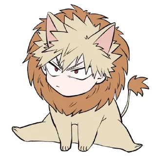 🦁-Bakugou Katsuki, Telegram Sticker