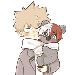 ❤️-Bakugou Katsuki, Telegram Sticker