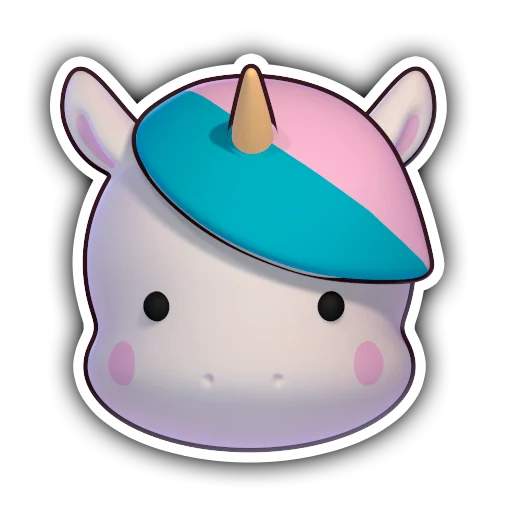 Kawaii, telegram sticker