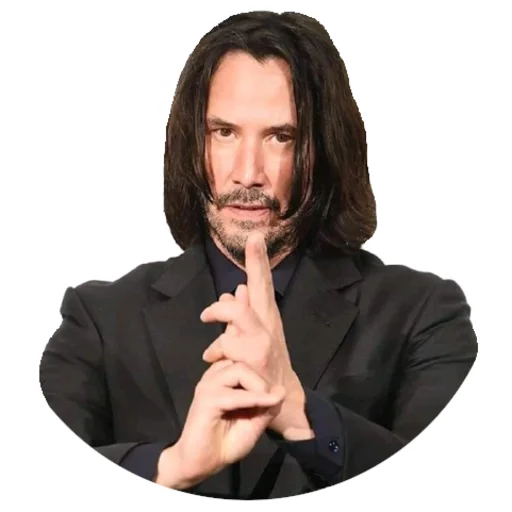 Keanu Reeves, telegram sticker