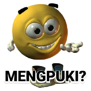 🖕-Kepala kuning, Telegram Sticker