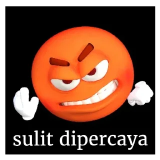 😡-Kepala kuning, Telegram Sticker